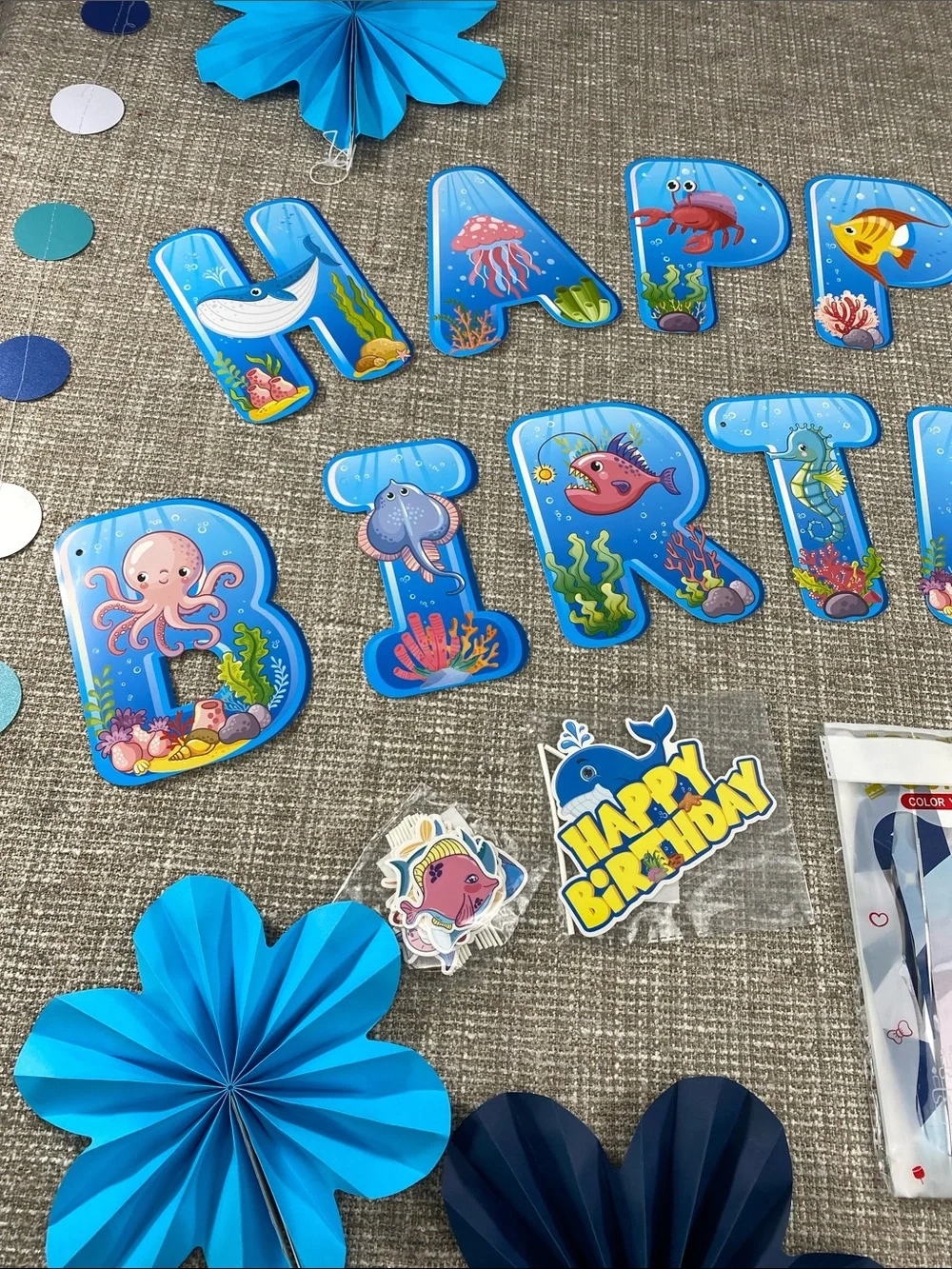Under the Sea Blue 